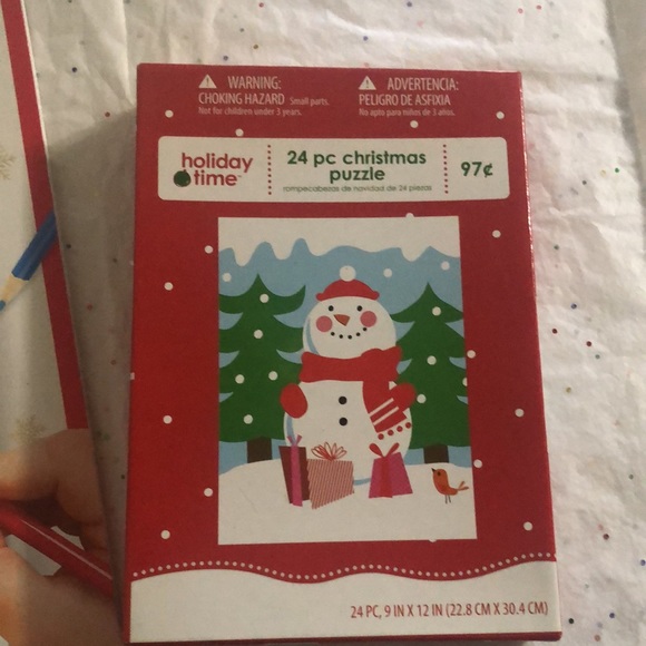 Blissful color your own greeting cards and 24 pc puzzle. - Picture 2 of 7